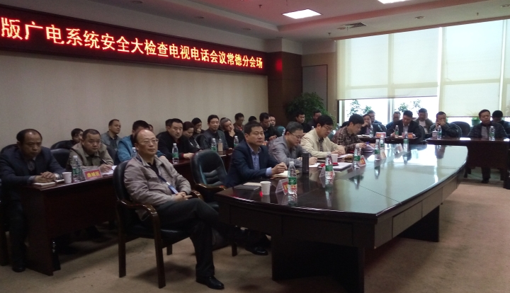 新闻出版广电系统安全大检查电视电话会议常德市区分会场.jpg