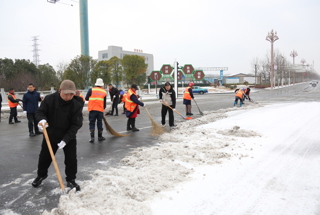 常德高新区雪景