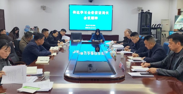 市信访局传达学习全省信访局长会议精神