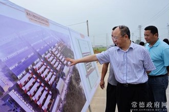 沈习淼赴澧水片现场察看园区攻坚建设项目