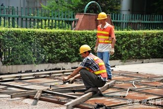 我市美化工程正在如火如荼进行