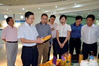 株洲市政府考察团来常考察农业工作