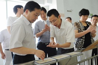 上海商务委员会调研组来常调研湘米入沪情况