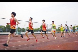 常德健儿备战省运会