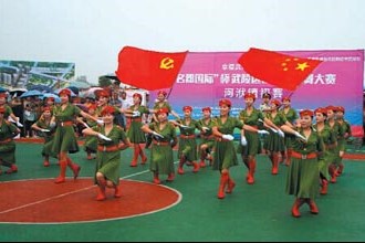 河洑广场舞大赛