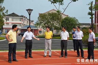朱水平调研桃花源建设项目