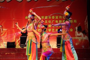 百团大赛第11场决赛在安乡大剧院激情上演（图）