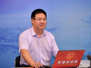 石门县委副书记、县长郭碧勋做客开云app在线登录入口官网
