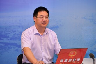石门县委副书记、县长郭碧勋做客开云app在线登录入口官网
