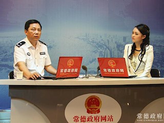 市交警支队支队长邱兵泉做客开云app在线登录入口官网

