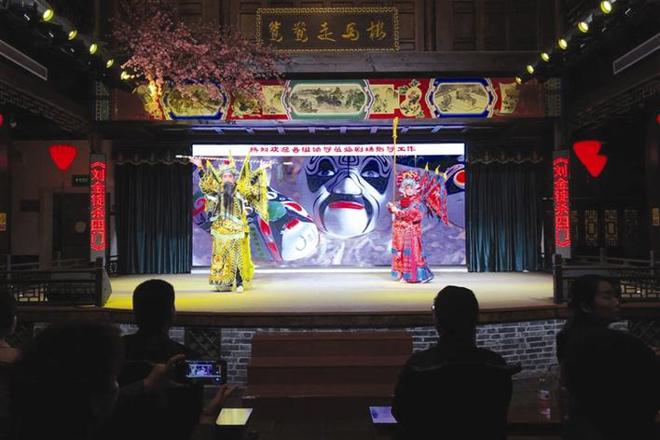 【文化】常德河街排演《刘金锭杀四门》