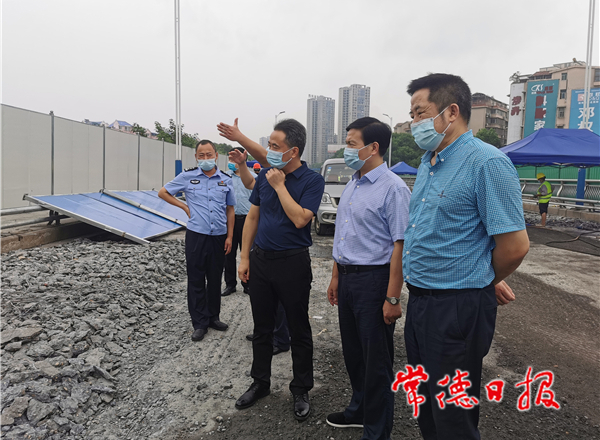 抢抓武陵大桥维修加固 保障群众出行