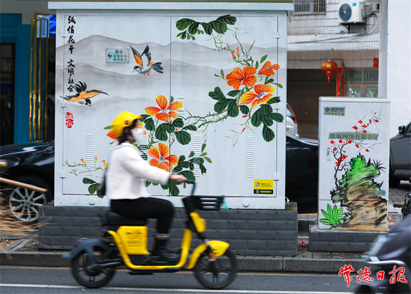 漂亮！配电箱“换新装”，美出文明新高度