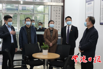 省人大立法调研组来常调研