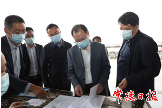 周振宇赴桃源、桃花源督导清明期间重点工作