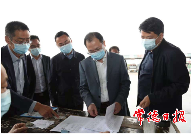 周振宇赴桃源、桃花源督导清明期间重点工作