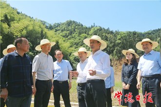 曹志强周振宇在桃源县、鼎城区调研时强调 以钉钉子精神推进尾矿库污染防治工作