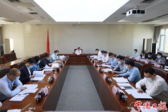 周振宇调度山水林田湖草沙一体化保护和修复工程项目强调 确保质量上过得硬 把好事办实、实事办好