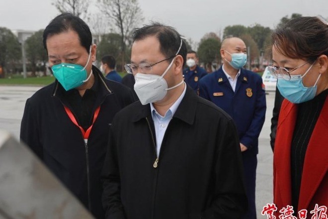 周振宇督导常德高铁枢纽站疫情防控和项目建设工作强调 压紧压实防控责任 确保高铁项目建设顺利推进