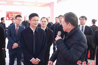 曹志强周振宇新春上班首日走访调研园区企业 全力以赴抓产业上项目兴园区 确保新的一年开好局起好步