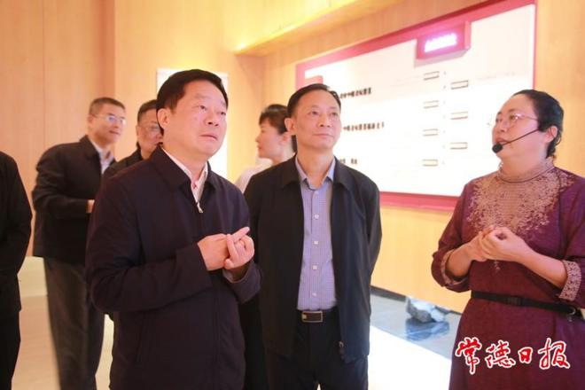 省政协领导来常调研