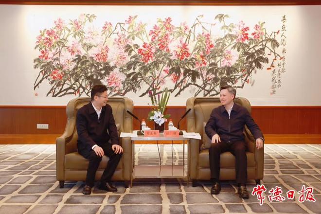 常德市党政代表团赴杭州考察学习