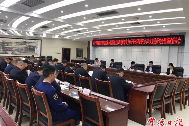 市领导督办审计整改跟踪监督等工作