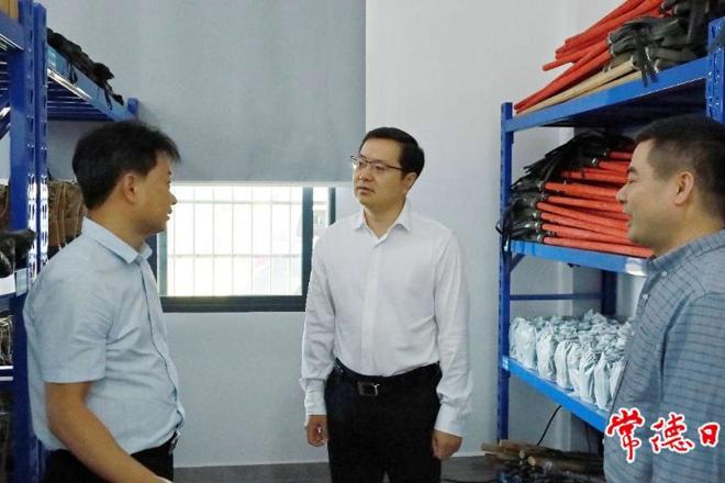 市领导到汉寿、西湖开展巡林工作