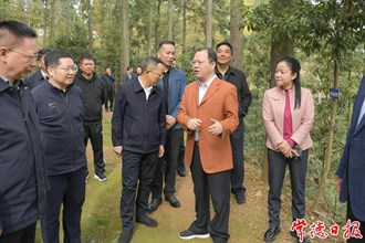 周振宇赴鼎城区花岩溪国家森林公园、桃源县乌云界国家级自然保护区调研督导