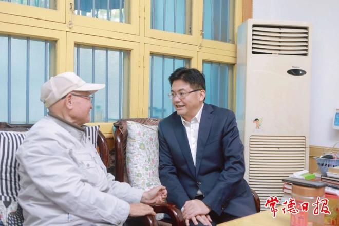 罗毅君走访慰问老干部：发挥余热、永葆本色 一如既往关心支持常德发展