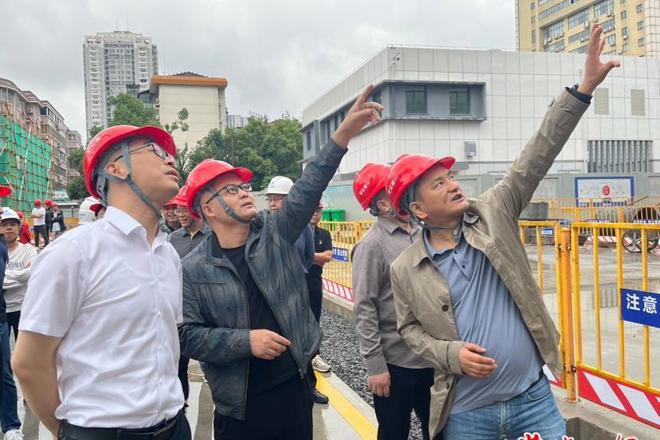 市领导调研督导住建领域重点项目建设工作