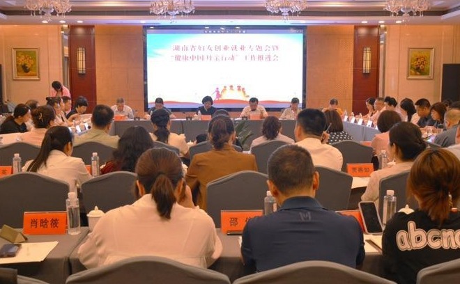 全省妇女创业就业专题会暨“健康中国 母亲行动”工作推进会在常召开