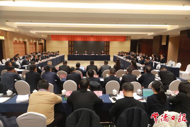 郭灵计参加常德代表团审议时指出：树立和践行正确政绩观 进一步提升基层党组织治理效能