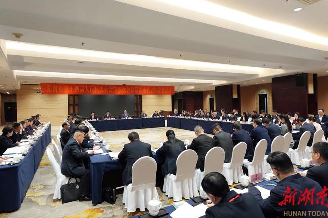 毛伟明参加常德市代表团审议