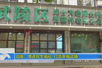 武陵：增进民生福祉 打造幸福武陵