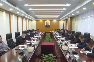 曹志强会见中建五局党委书记、董事长田卫国一行