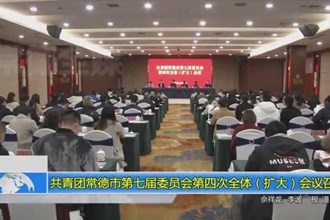 共青团常德市第七届委员会第四次全体（扩大）会议召开