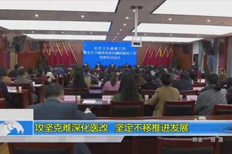 攻坚克难深化医改 坚定不移推进发展