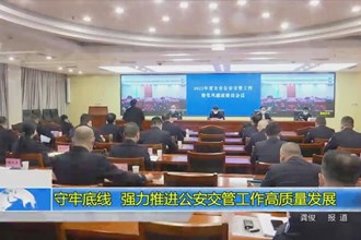 守牢底线 强力推进公安交管工作高质量发展