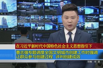 曹志强专题调度全国文明城市创建工作时强调：让群众参与创建过程 评判创建成效