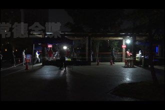 社区工作者担当作为 坚守防控一线