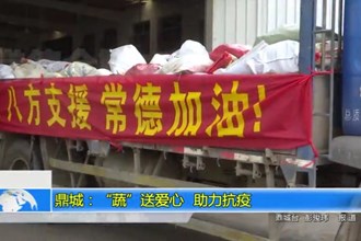 鼎城：“蔬”送爱心 助力抗疫