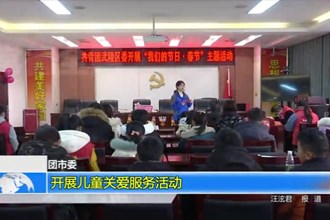 团市委：开展儿童关爱服务活动