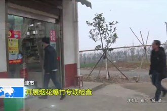 津市：开展烟花爆竹专项检查
