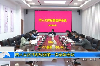 市人大召开财经委第一次全体会议