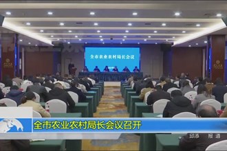 全市农业农村局长会议召开