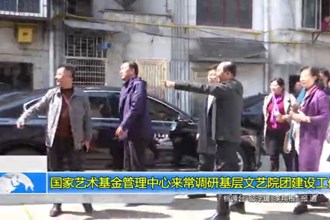 国家艺术基金管理中心来常调研基层文艺院团建设工作