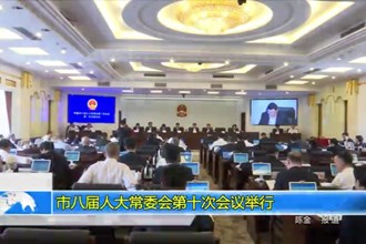 市八届人大常委会第十次会议举行