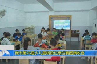 常德市第26届少儿围棋段位级位赛圆满收官