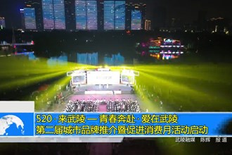 520•来武陵—青春奔赴•爱在武陵 第二届城市品牌推介暨促进消费月活动启动